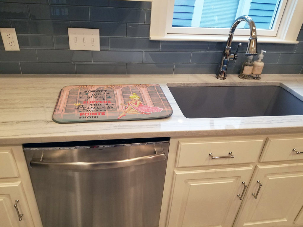 Dish Drying Mat Absorbent Dish Drying Mat Pad for Kitchen Counter Dish Drainer Mat for Countertop, 14 x 21", Multicolor