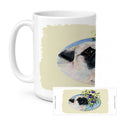 Pug Ceramic Coffee Mug 15 oz Decorative Large C Handle Mug Cup for Tea, Cocoa Hot Chocolate