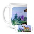 Border Terrier Ceramic Coffee Mug 15 oz Decorative Large C Handle Mug Cup for Tea, Cocoa Hot Chocolate