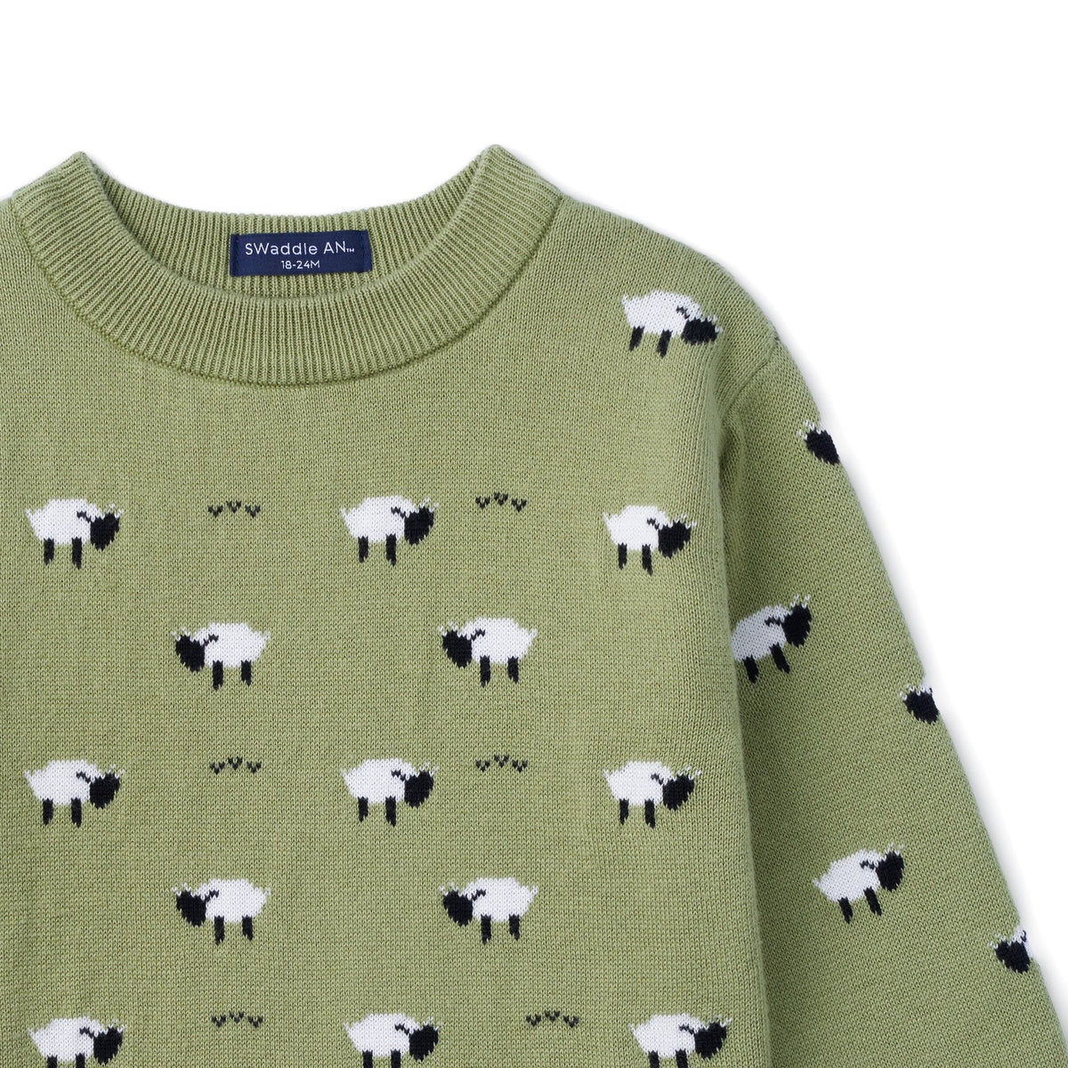 Sheep Countryside Knit Kids Sweater
