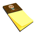 Day of the Dead Watercolor Sticky Note Holder Refillable Dispenser Desk Accessory 3x3 Pad Gift