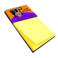 Halloween Witches Feet Watercolor Sticky Note Holder Refillable Dispenser Desk Accessory 3x3 Pad Gift