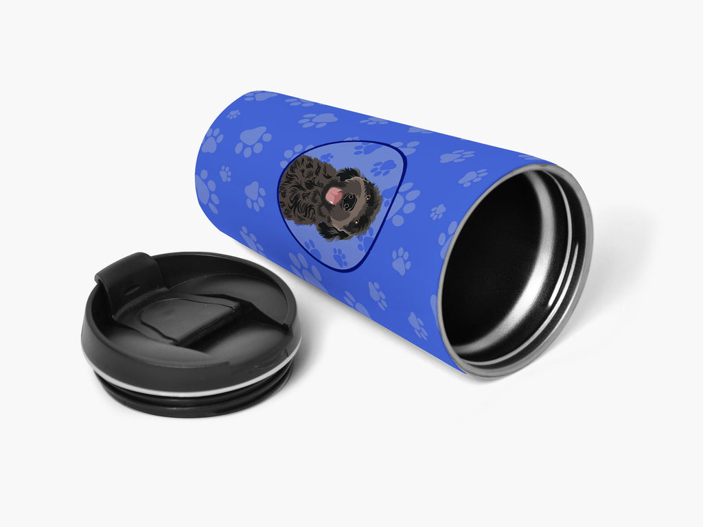 Doodle Black #1  Stainless Steel 16 oz  Tumbler Blue Insulated Tumbler with Lid, Cute Travel Cup for Coffee, Cocktails, Gift Men, Dad, Women, Mother