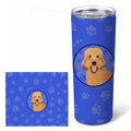 Doodle Liver #4  Stainless Steel Skinny Tumbler 20 oz Vacuum Double Walled Reusable Insulated Travel Cup