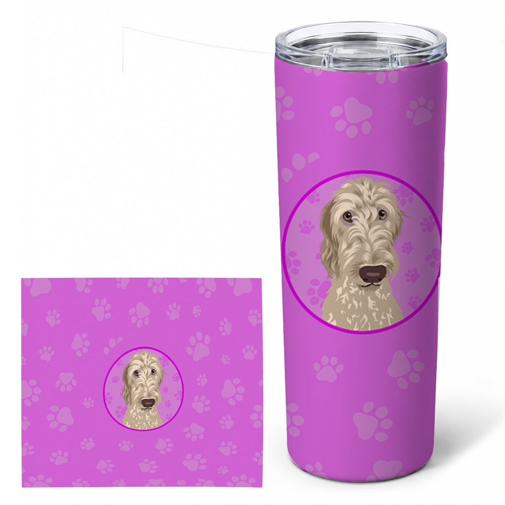 Doodle Fawn #4 Stainless Steel Skinny Tumbler 20 oz Vacuum Double Walled Reusable Insulated Travel Cup