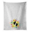 French Bulldog Easter Kitchen Towel Set of 2 White Dish Towels Decorative Bathroom Hand towel for Hand, Face, Hair, Yoga, Tea, Dishcloth, 19 X 28", White