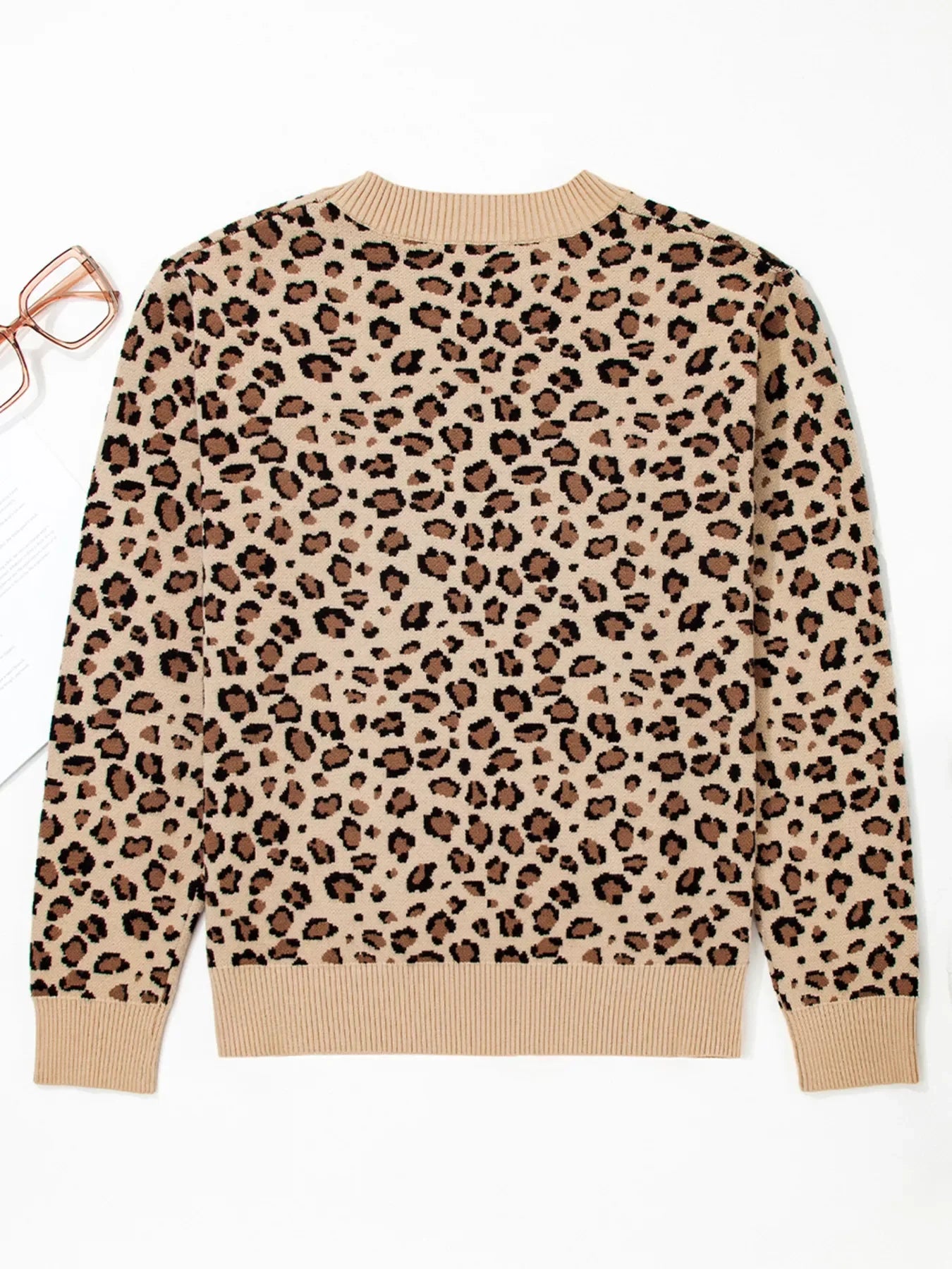 Leopard Long Sleeve Sweater