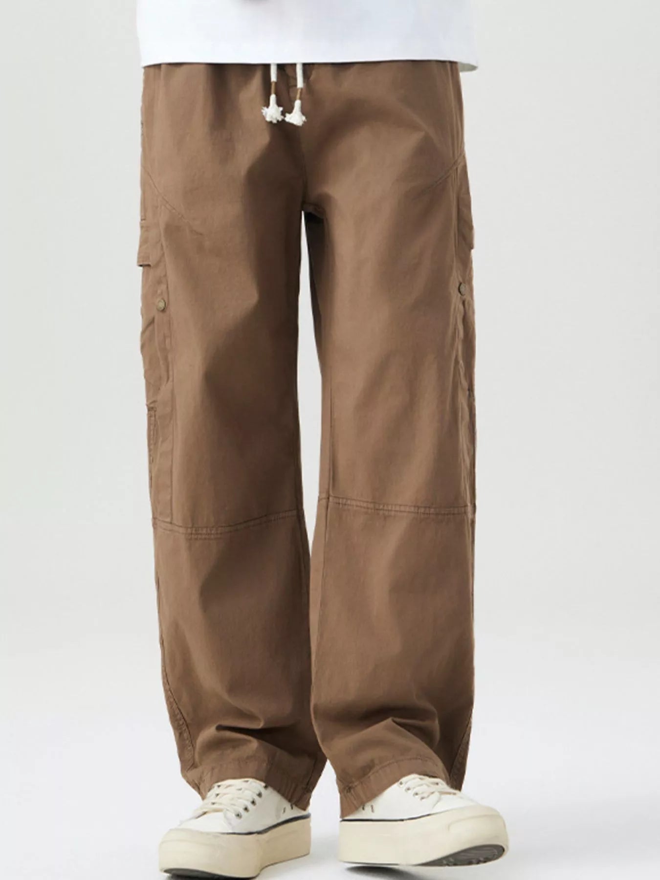 Men's Full Size Loose Fit Cargo Pants Plus Size