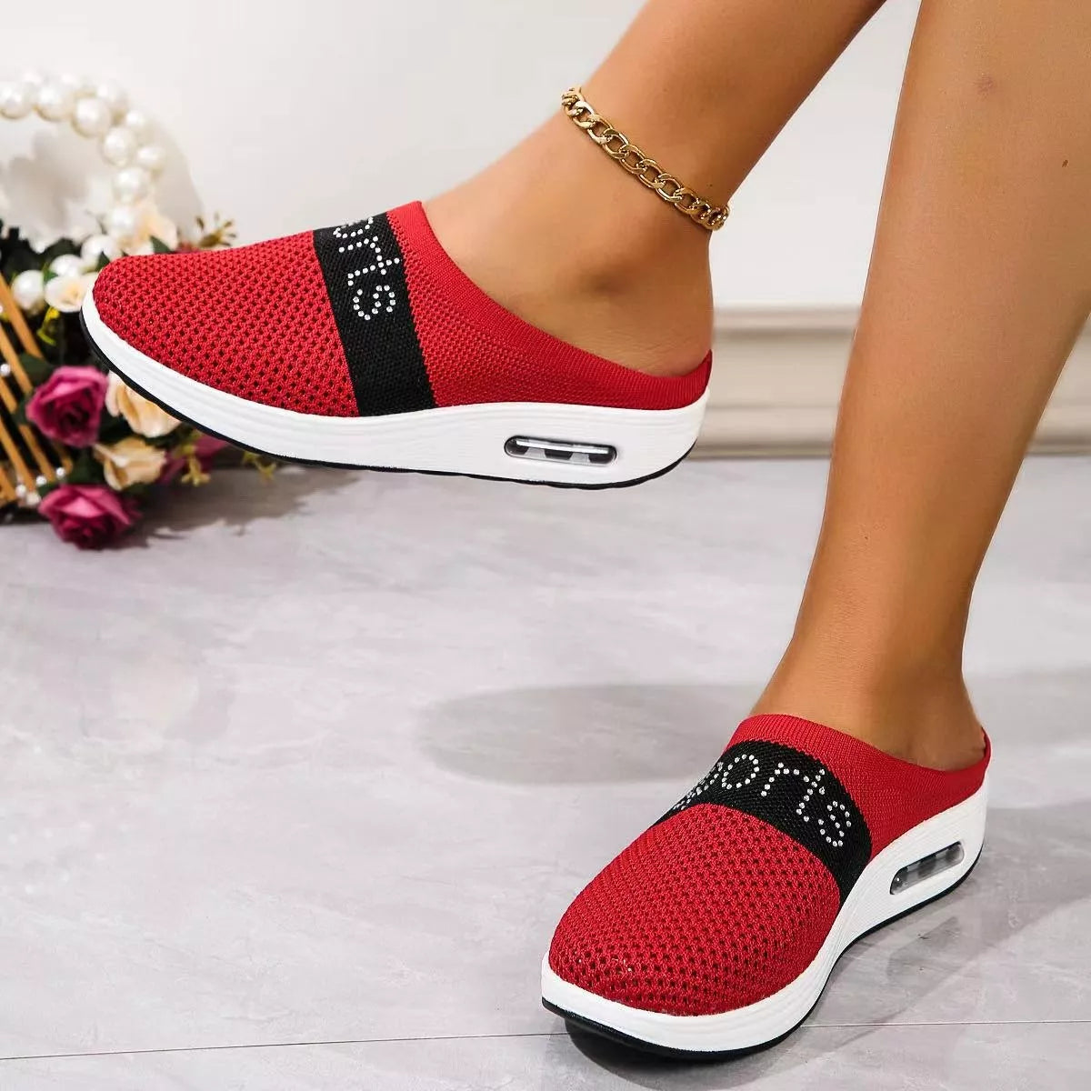 Breathable Mesh Slip-Ons