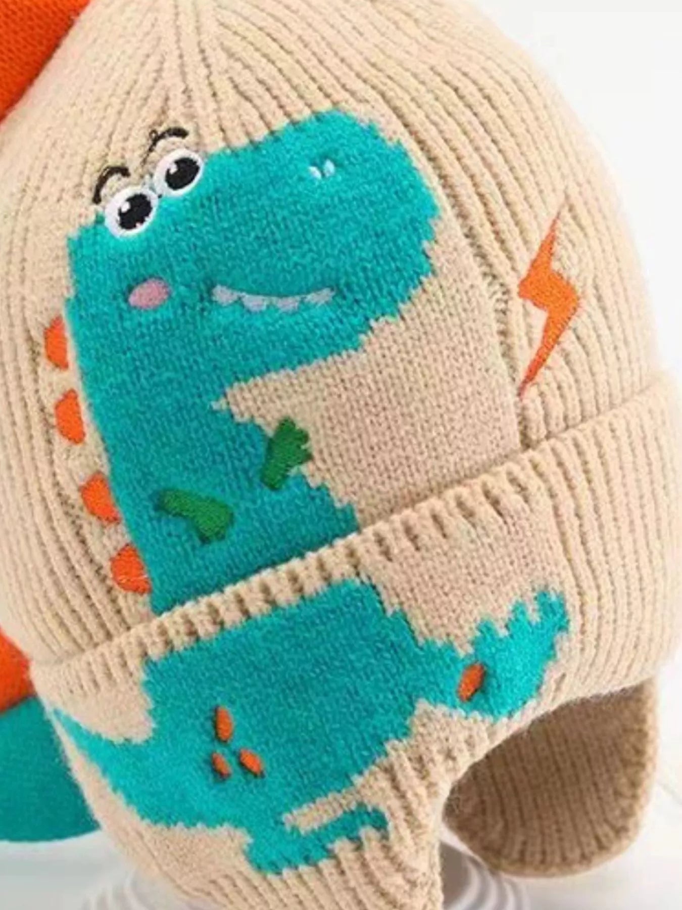 Children's Dinosaur Knitted Hat