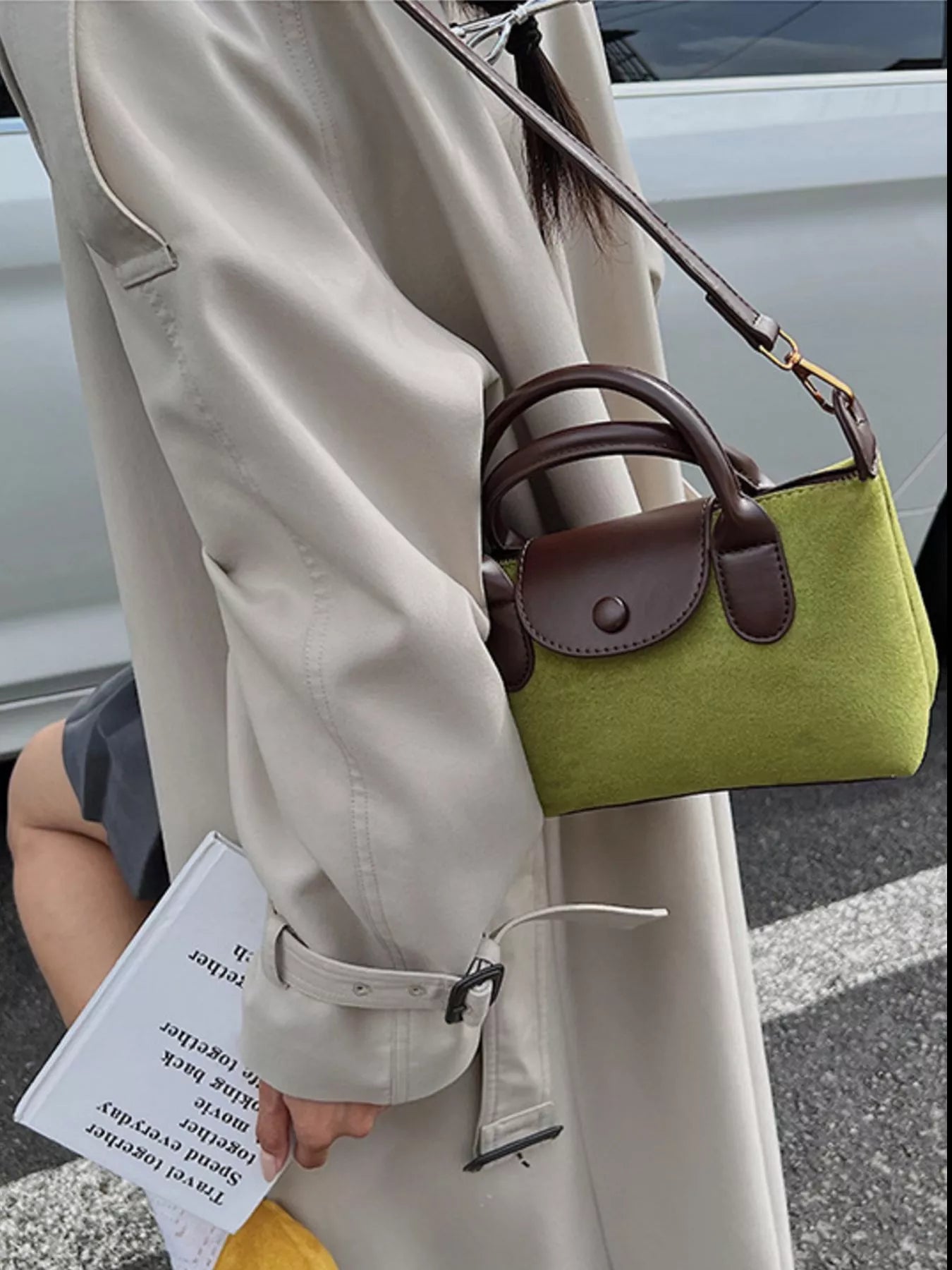 Top Handle Crossbody Bag