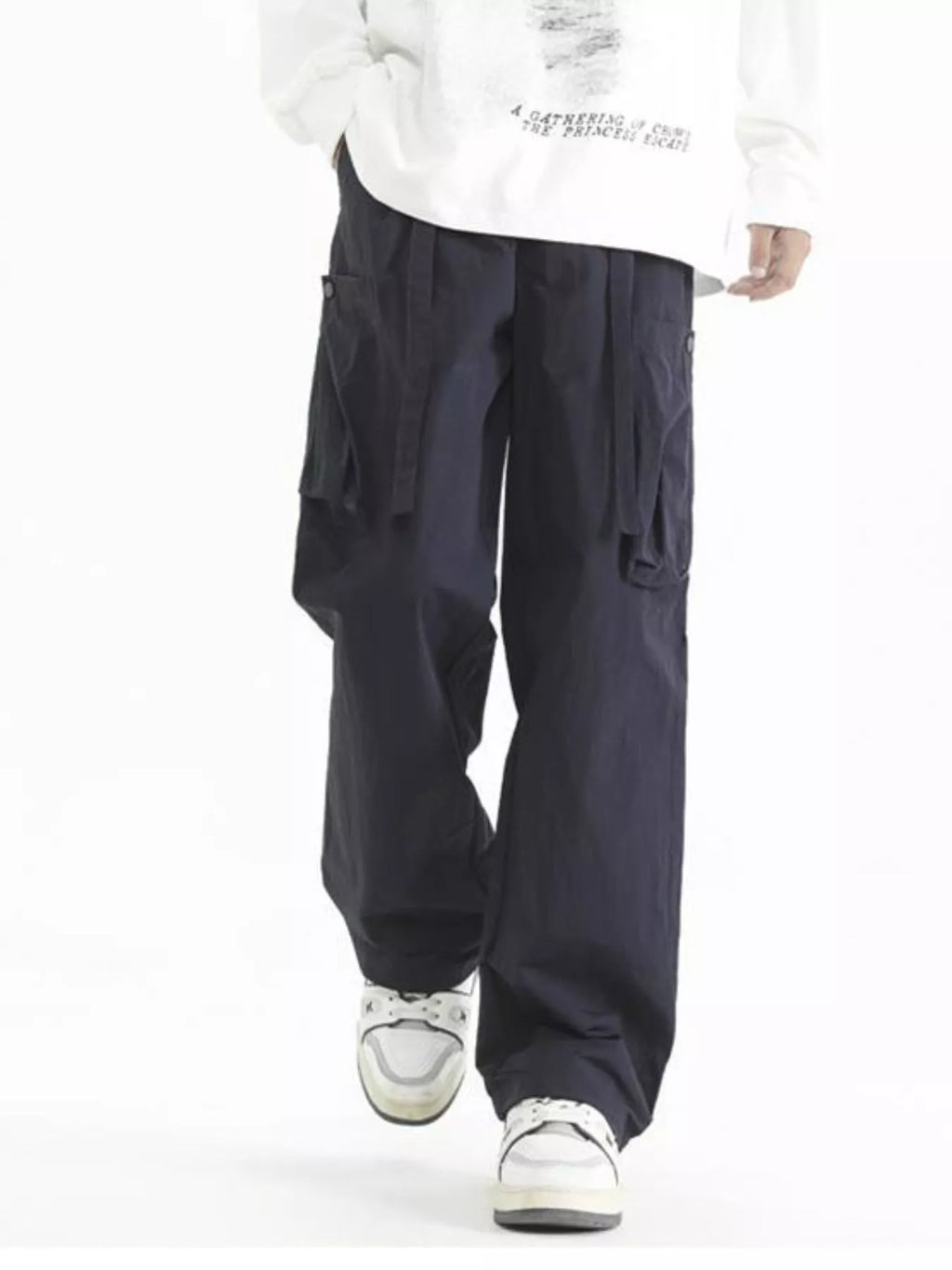 Men's Plus Size Loose Fit Cargo Pants