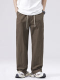 Men's Full Size Casual Loose Fit Drawstring Pants Plus Size