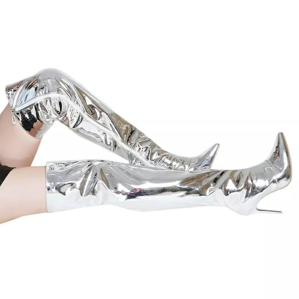 Point Toe Stiletto Boots