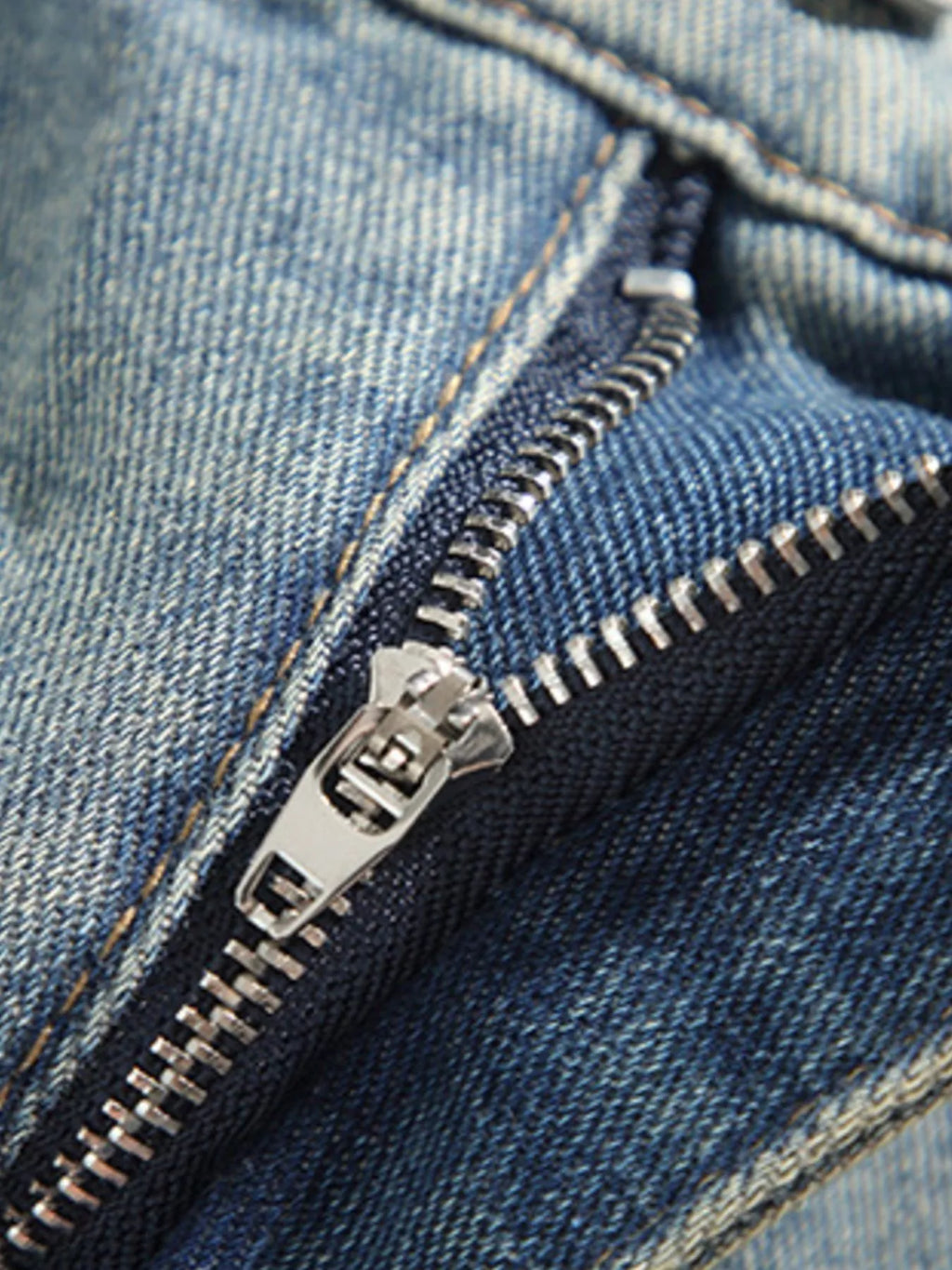 Men's Plus Size Vintage Wash Wide Leg Jeans