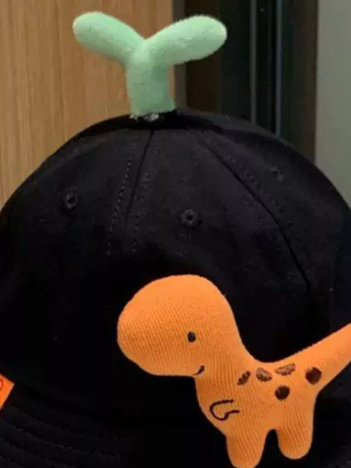 Children's Dinosaur & Sprout Decor Bucket Hat