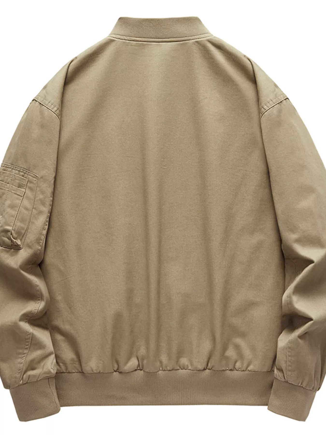 Men's Plus Size Casual Lightweight Bomber Jacket