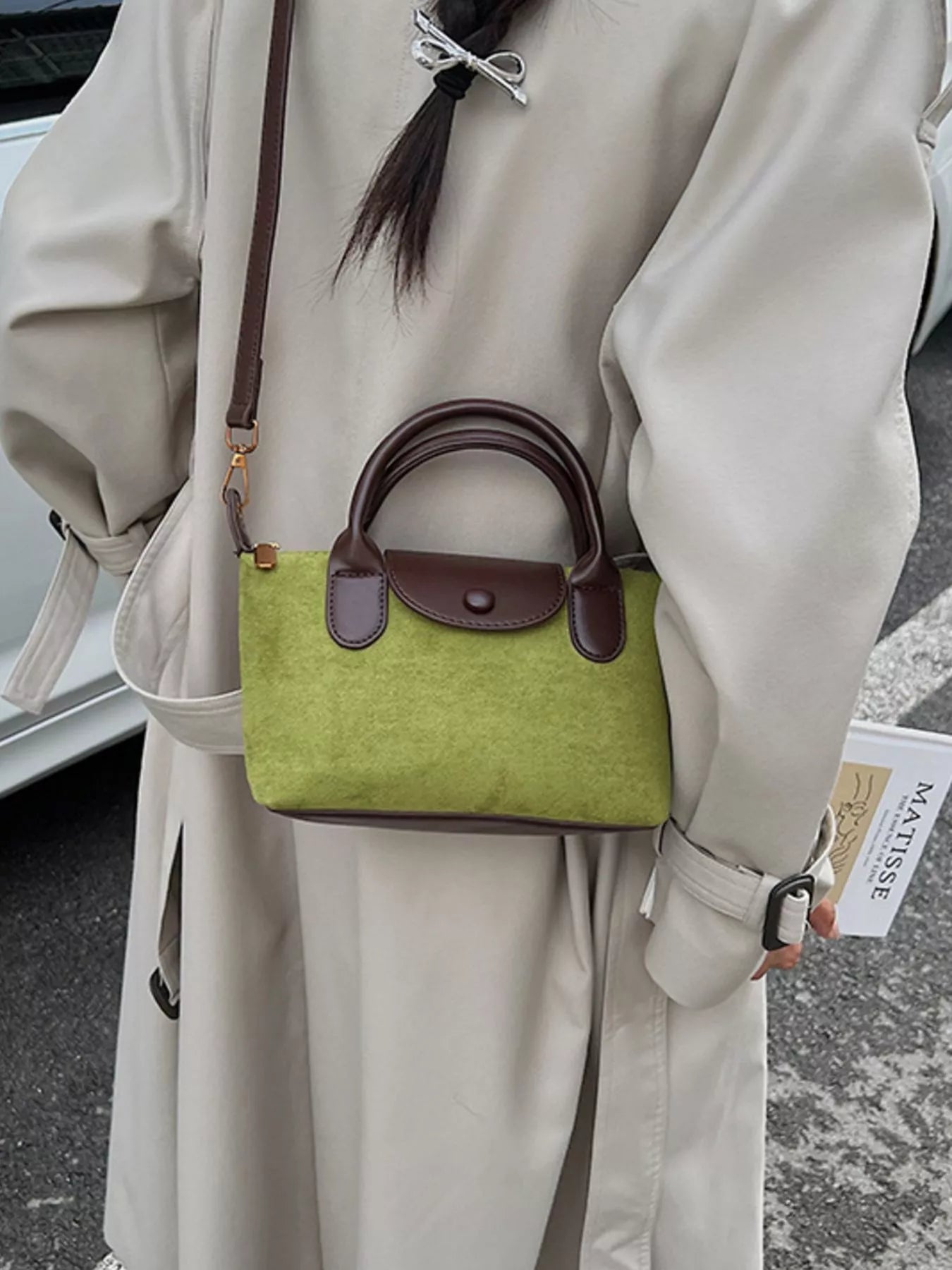 Top Handle Crossbody Bag