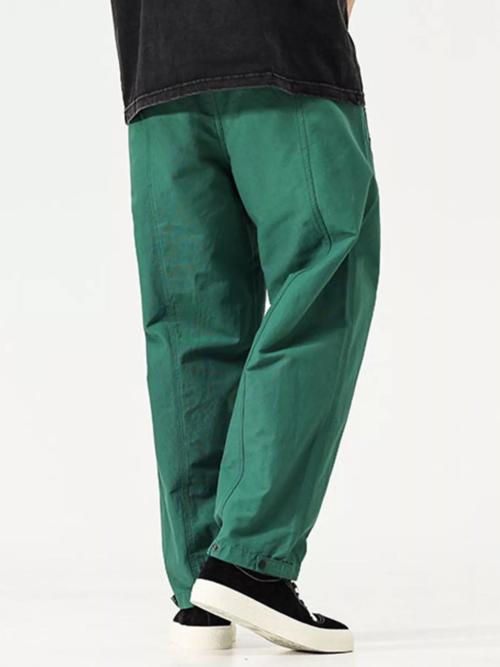 Men's Full Size Casual Loose Fit Cargo Pants Plus Size