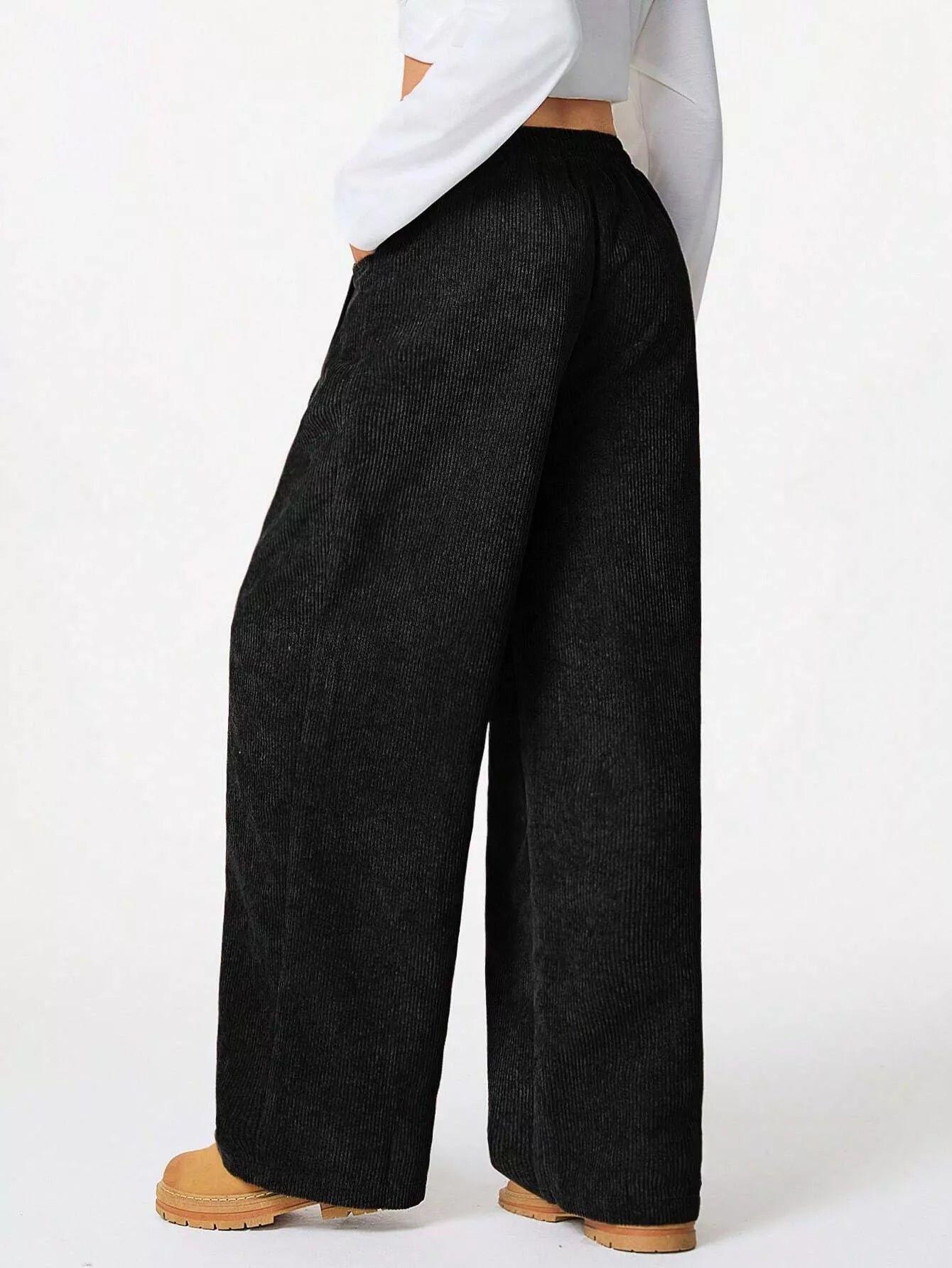 Corduroy Wide Leg Pants