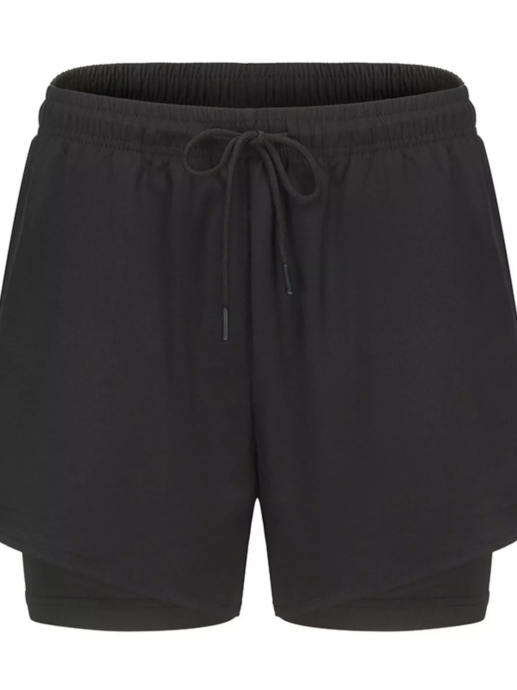 Men's Plus Size Drawstring Active Shorts