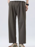 Men's Full Size Wide Leg Casual Pants Plus Size