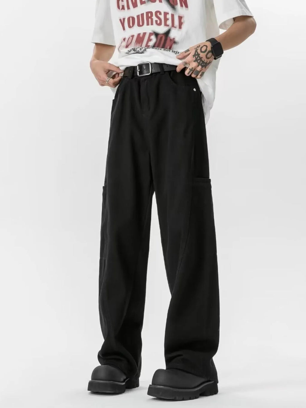Men's Plus Size Loose Fit Pants