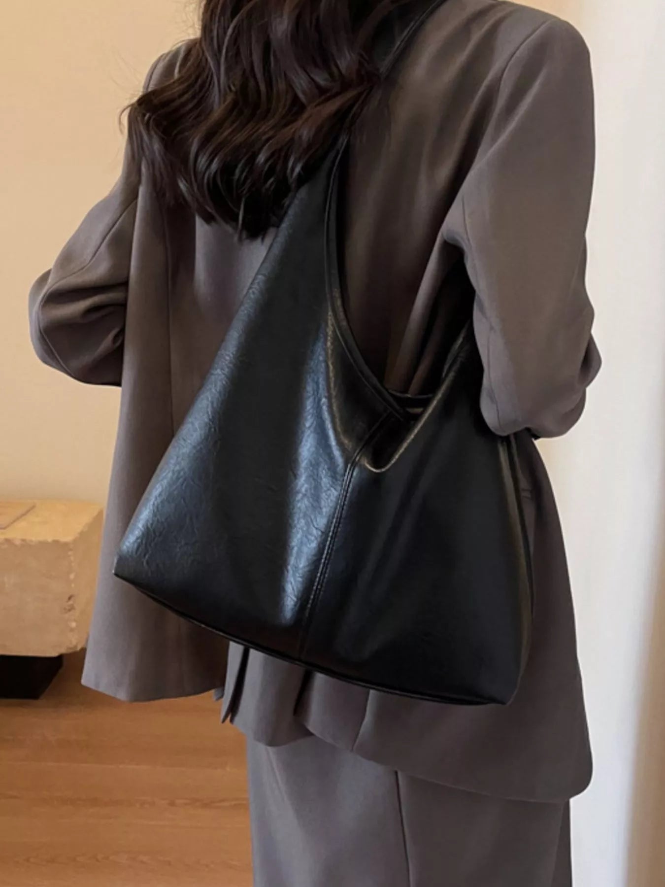 PU Leather Shoulder Bag