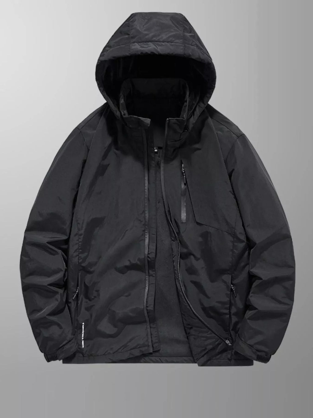Men's Plus Size Casual Hooded Windproof Outdoor Jacket
