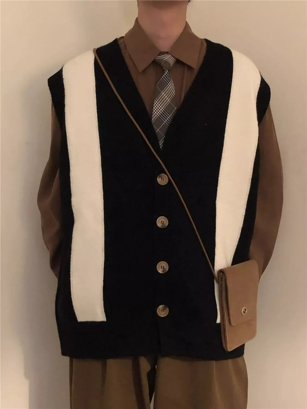 Men's Button-Down Sweater Vest