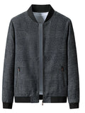 Men's Plus Size Casual Button Up Jacket