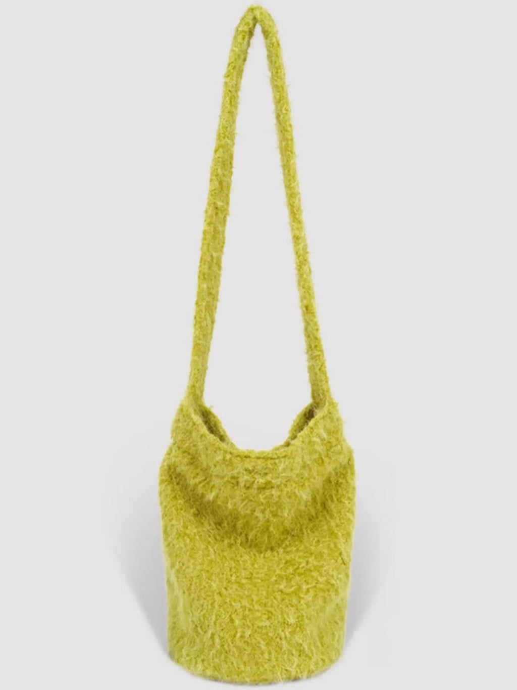 Textured Knit Crossbody Bag
