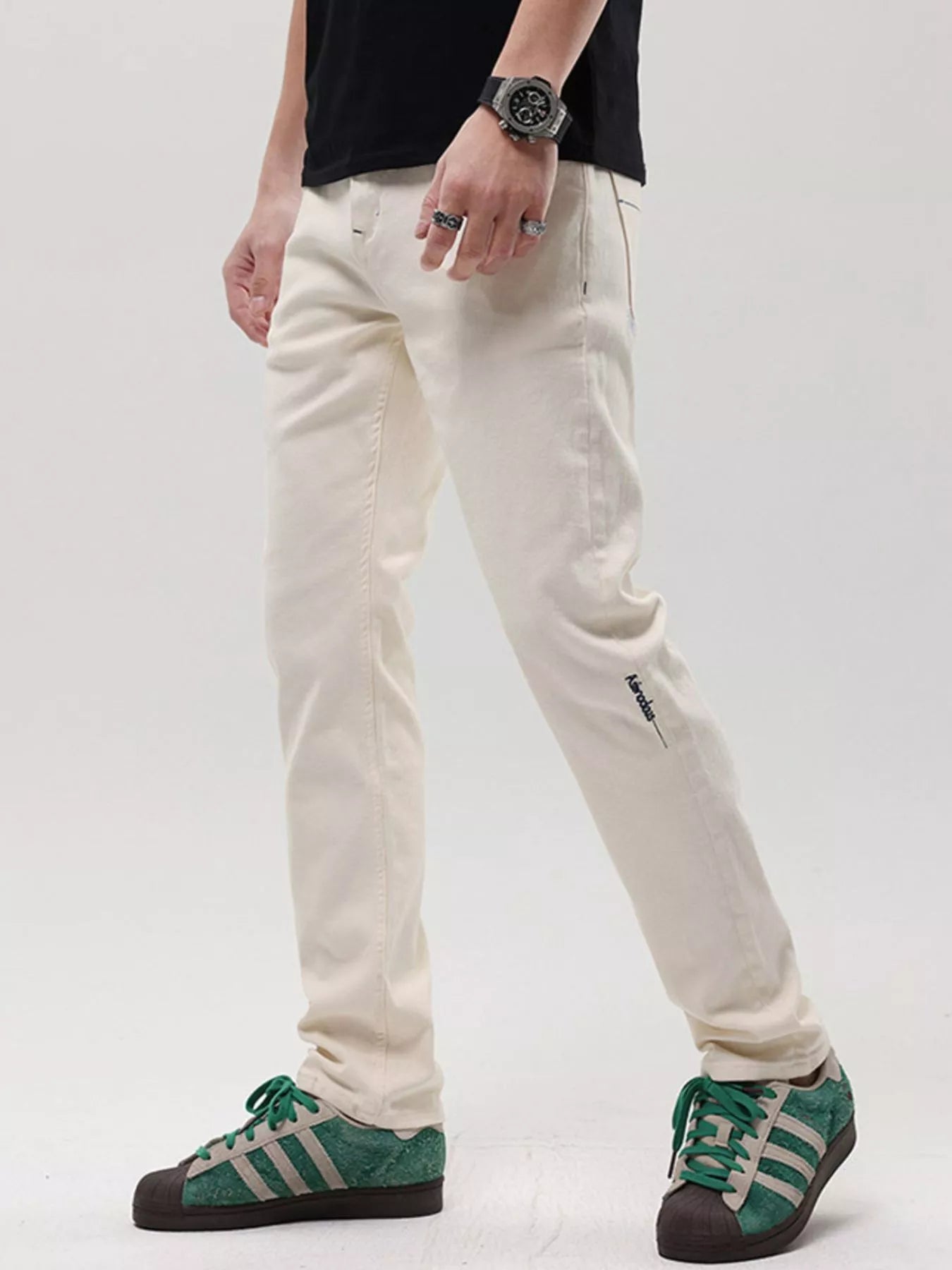Men's Casual Slim-Fit Jeans