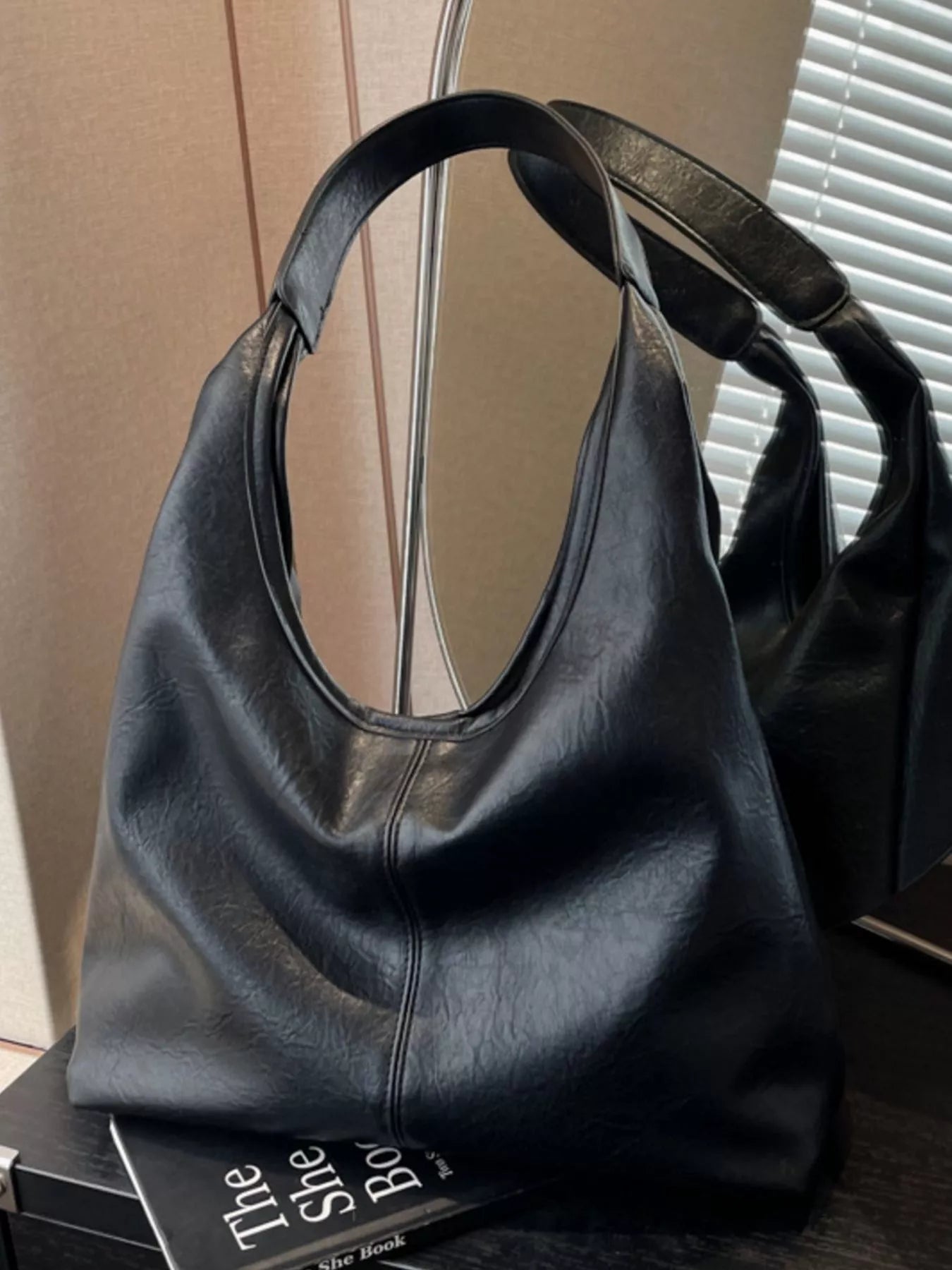 PU Leather Shoulder Bag