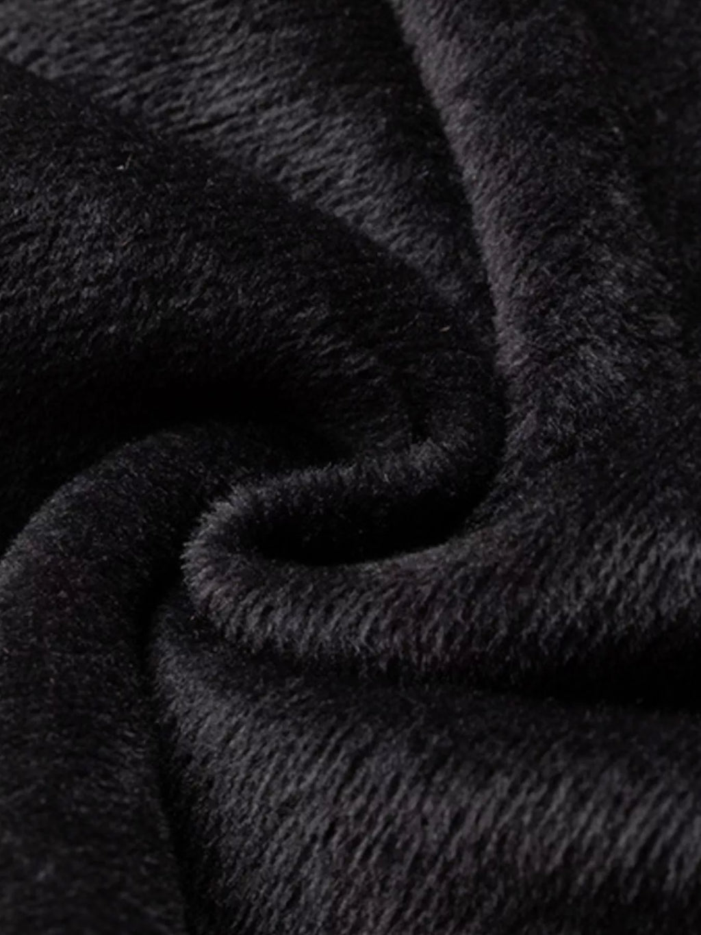 Men's Plus Size Velvet Embroidered Warm T-Shirt