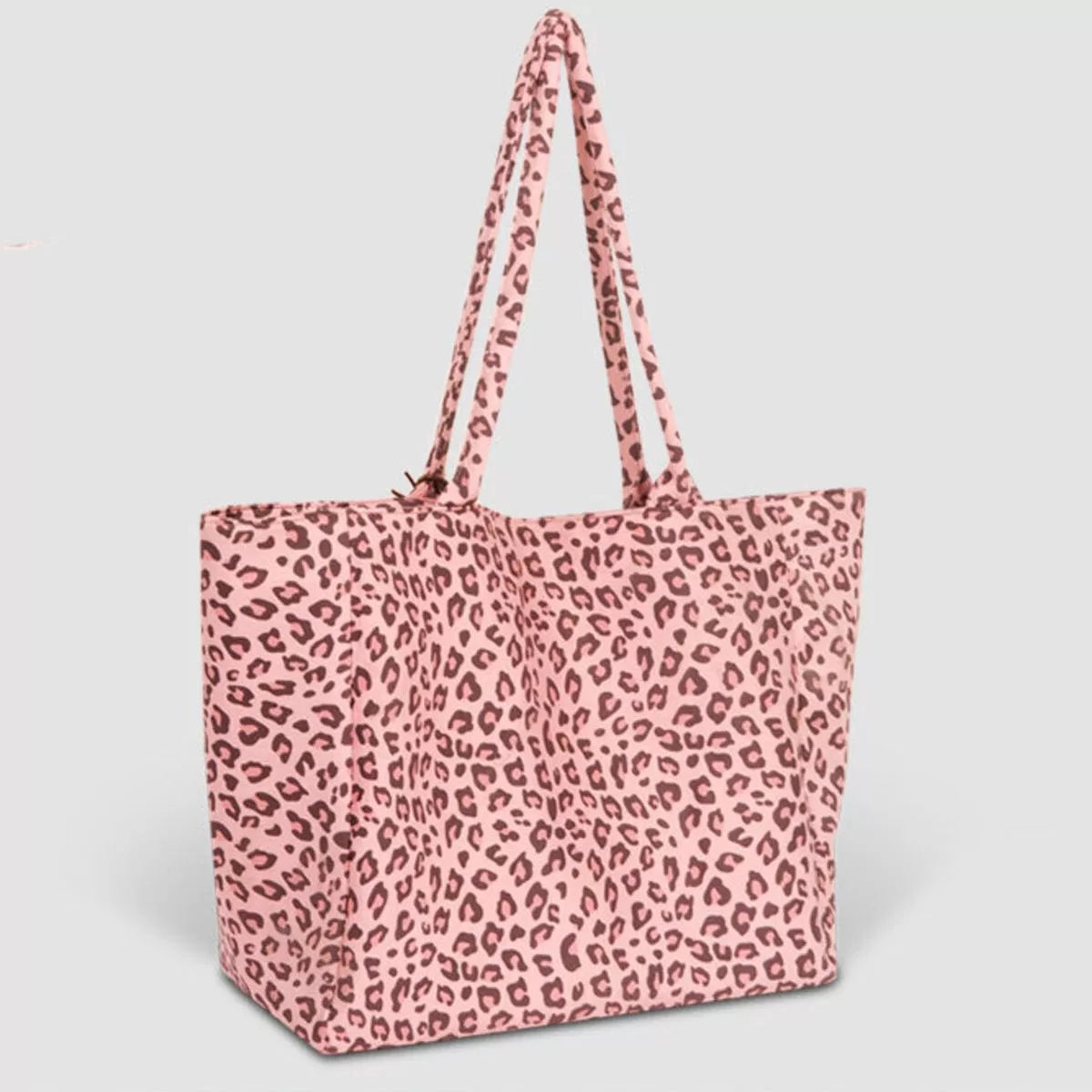 Leopard Print Oversized Tote Bag