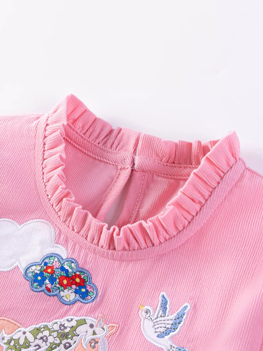 Children's Cartoon Short Sleeve Dress