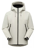Men's Full Size Waterproof Hooded Zip Up Jacket Plus Size