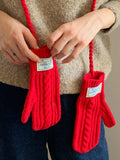 Cable Knit Warm Gloves