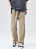 Men's Full Size Casual Loose Fit Drawstring Pants Plus Size