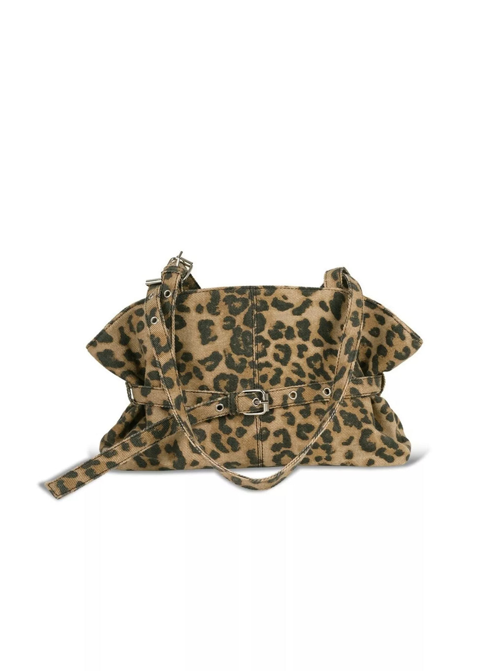 Leopard Adjustable Strap Handbag
