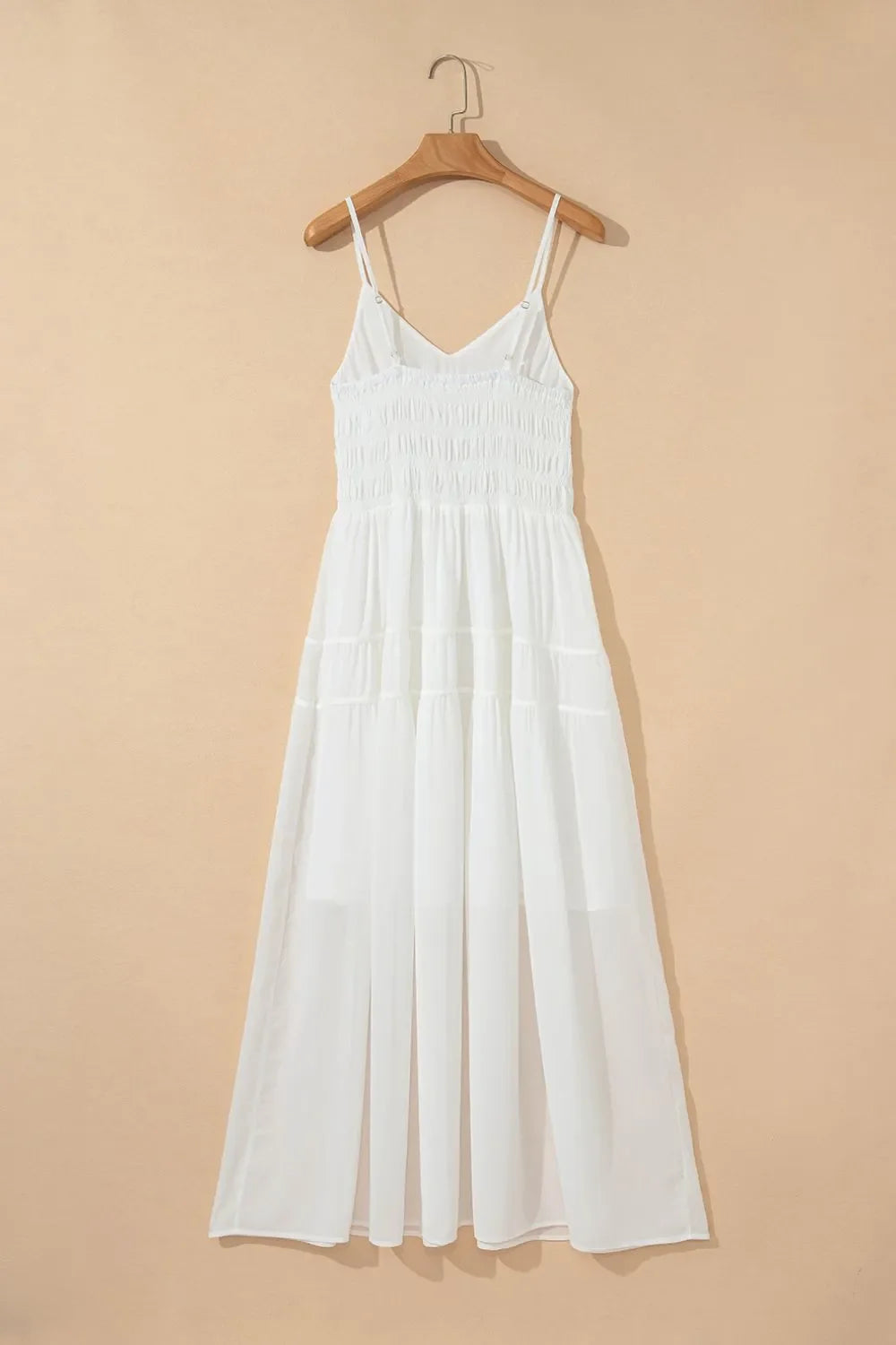 V-Neck High Waist Cami Dress
