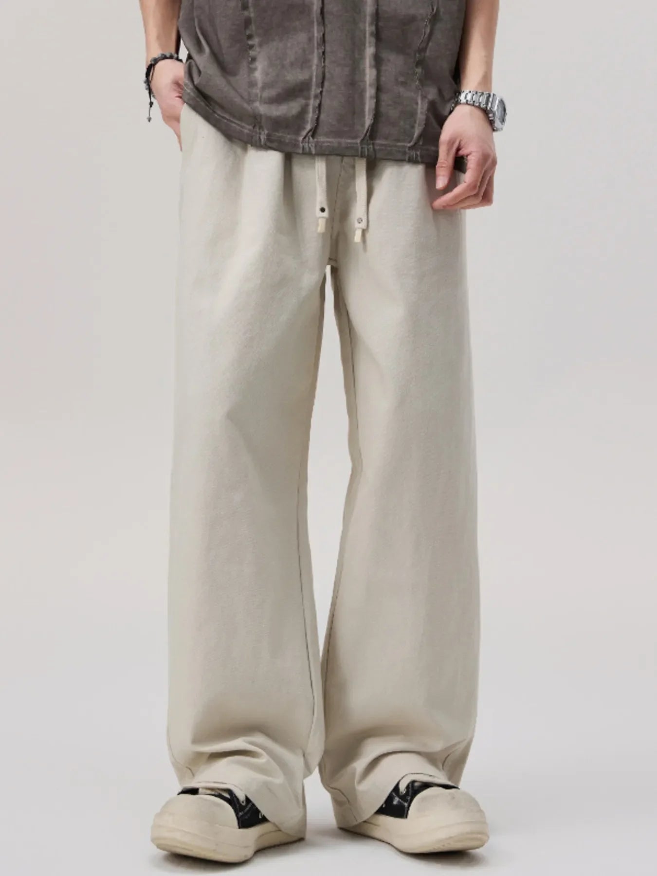 Men's Loose Fit Drawstring Pants