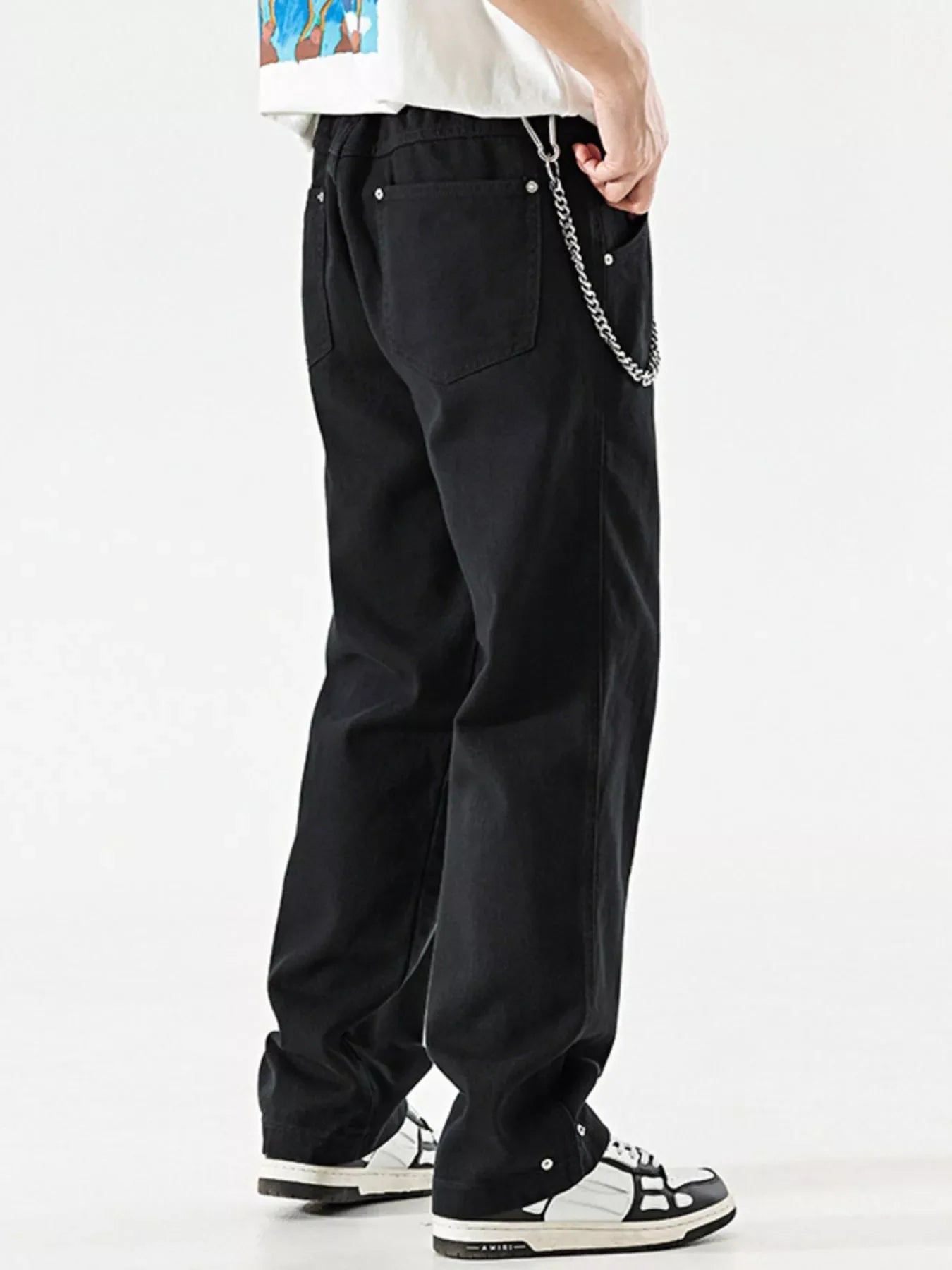 Men's Wide Leg Jeans