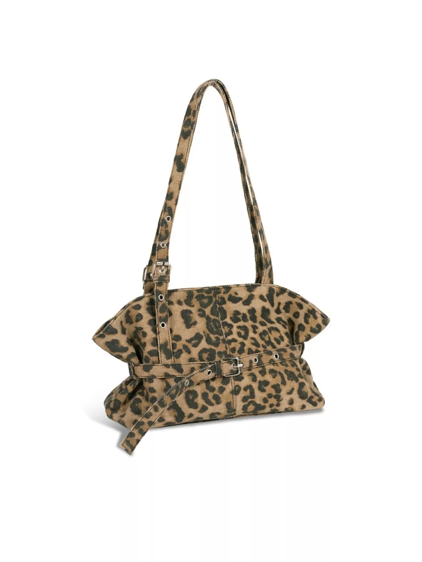 Leopard Adjustable Strap Handbag