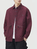 Men's Plus Size Casual Lightweight Button Up Shirt