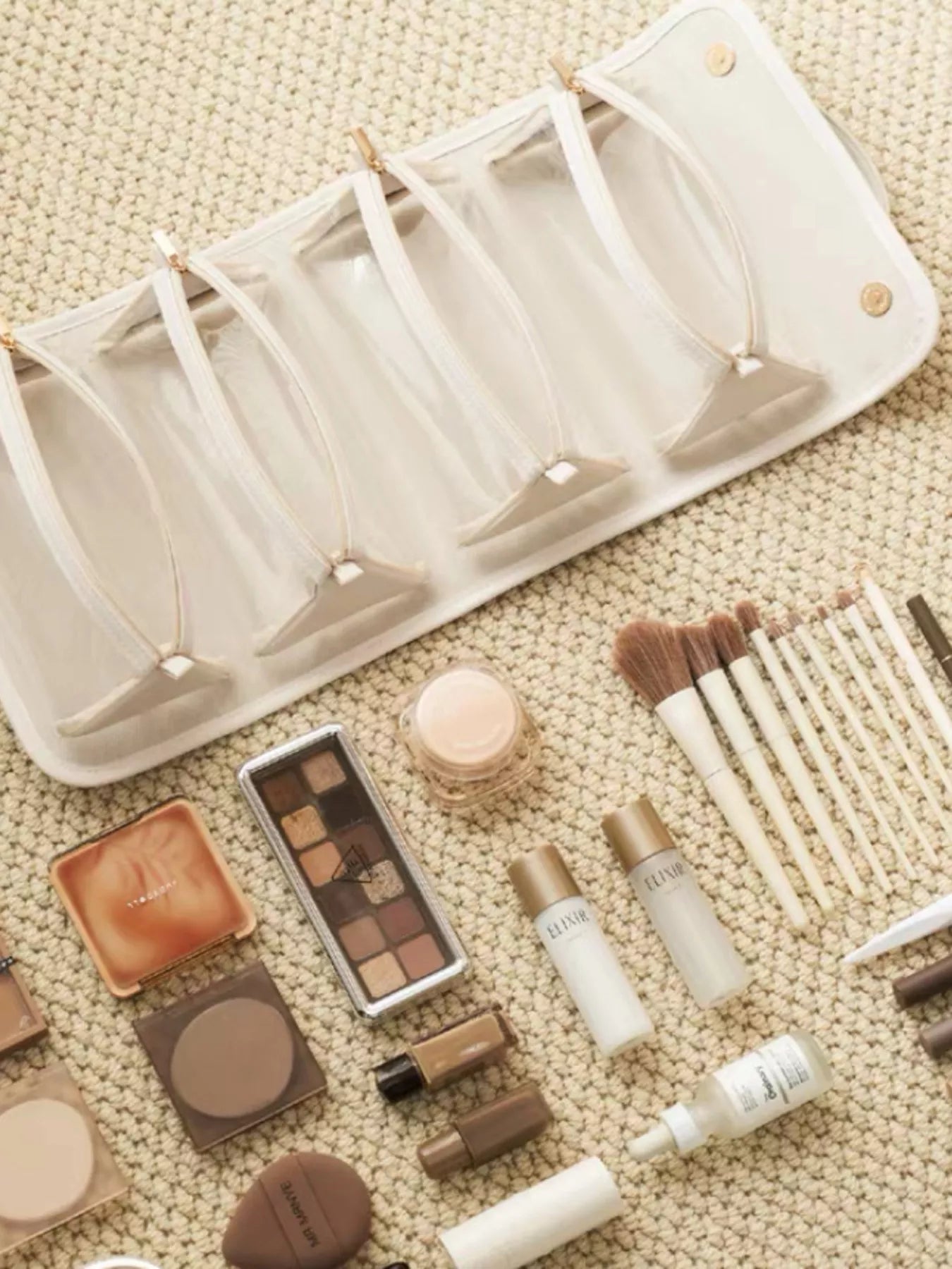 Top Handle Makeup Bag