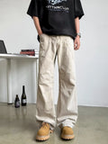 Men's Full Size Wide Leg Pants Plus Size