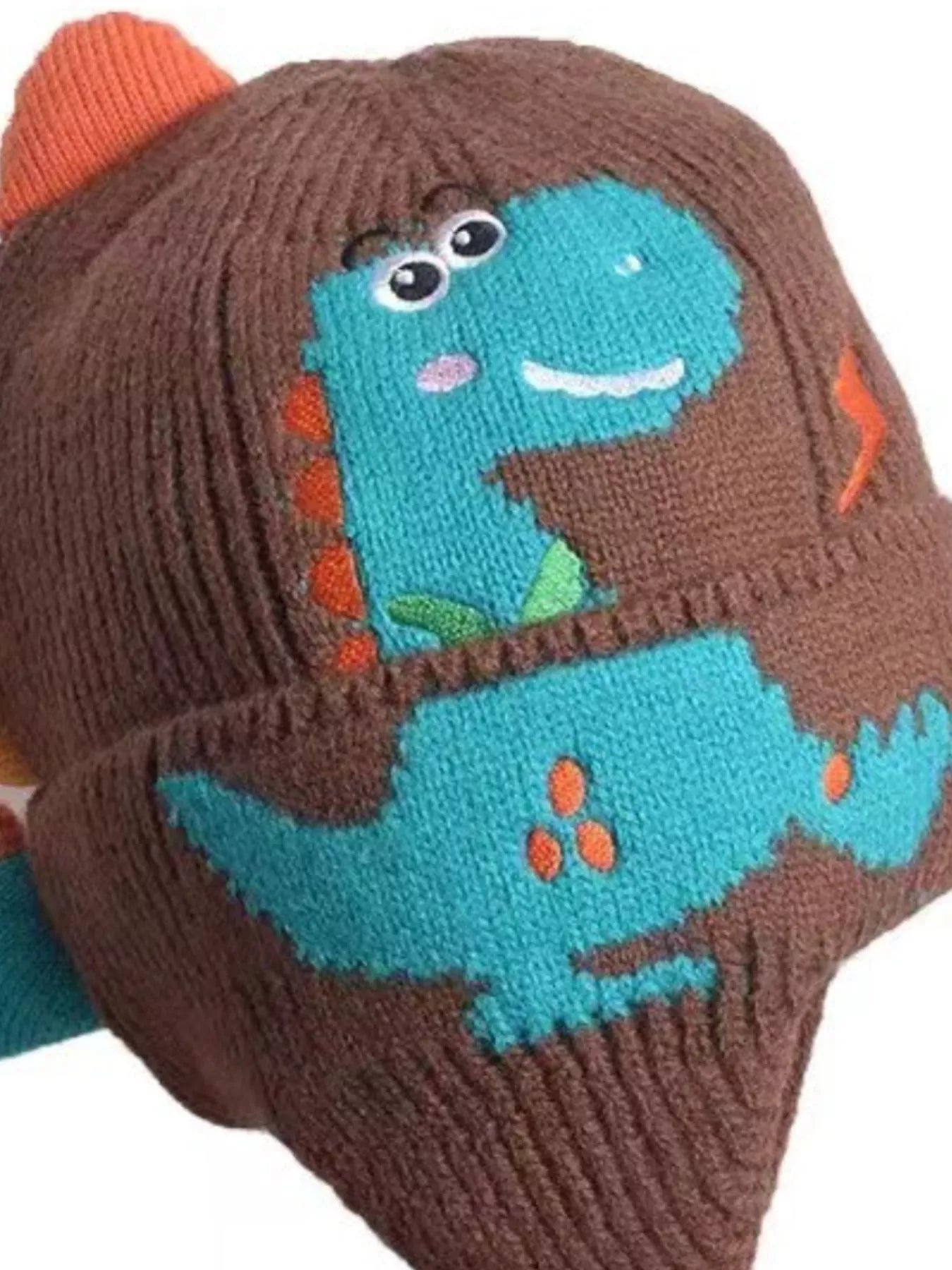 Children's Dinosaur Knitted Hat