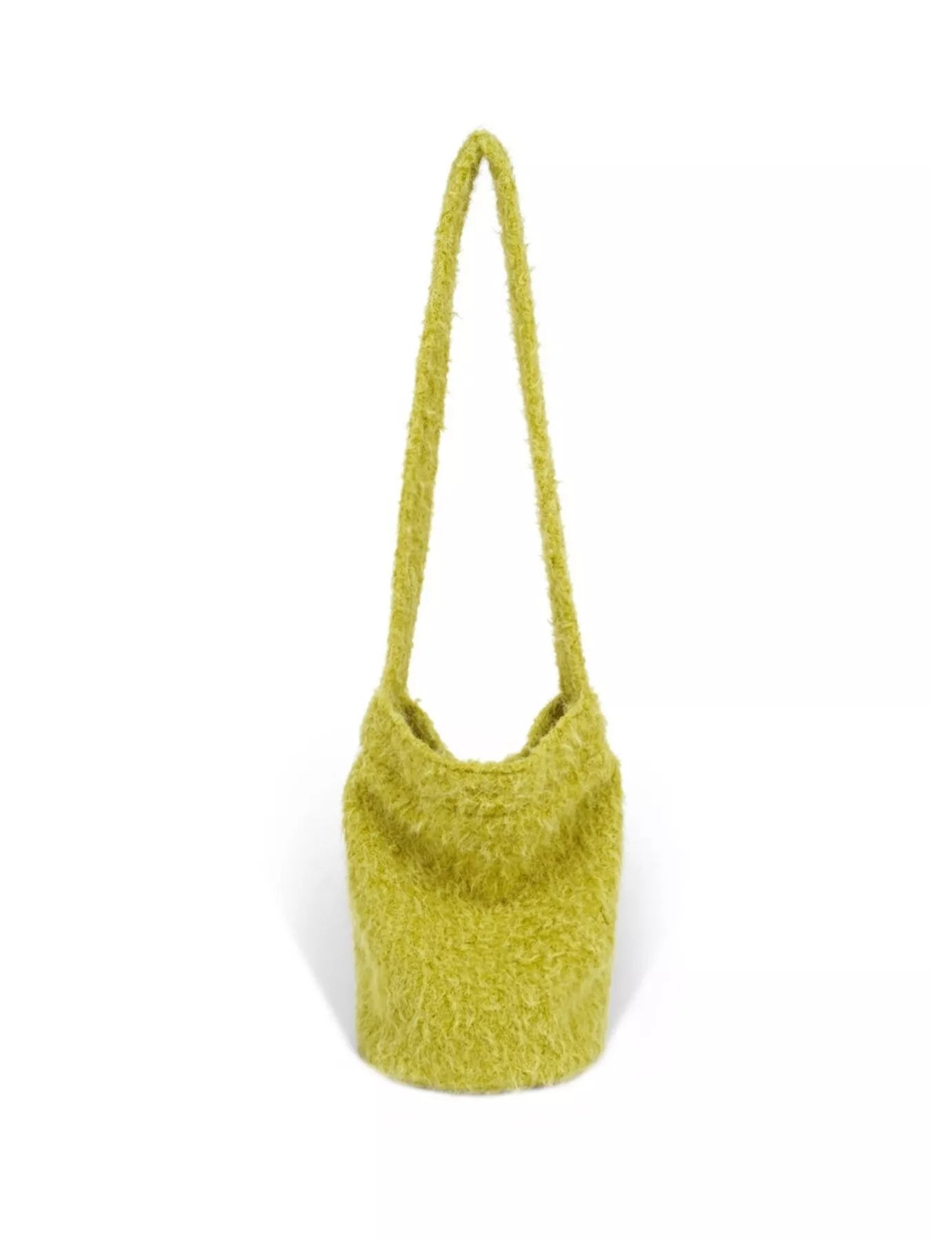 Textured Knit Crossbody Bag